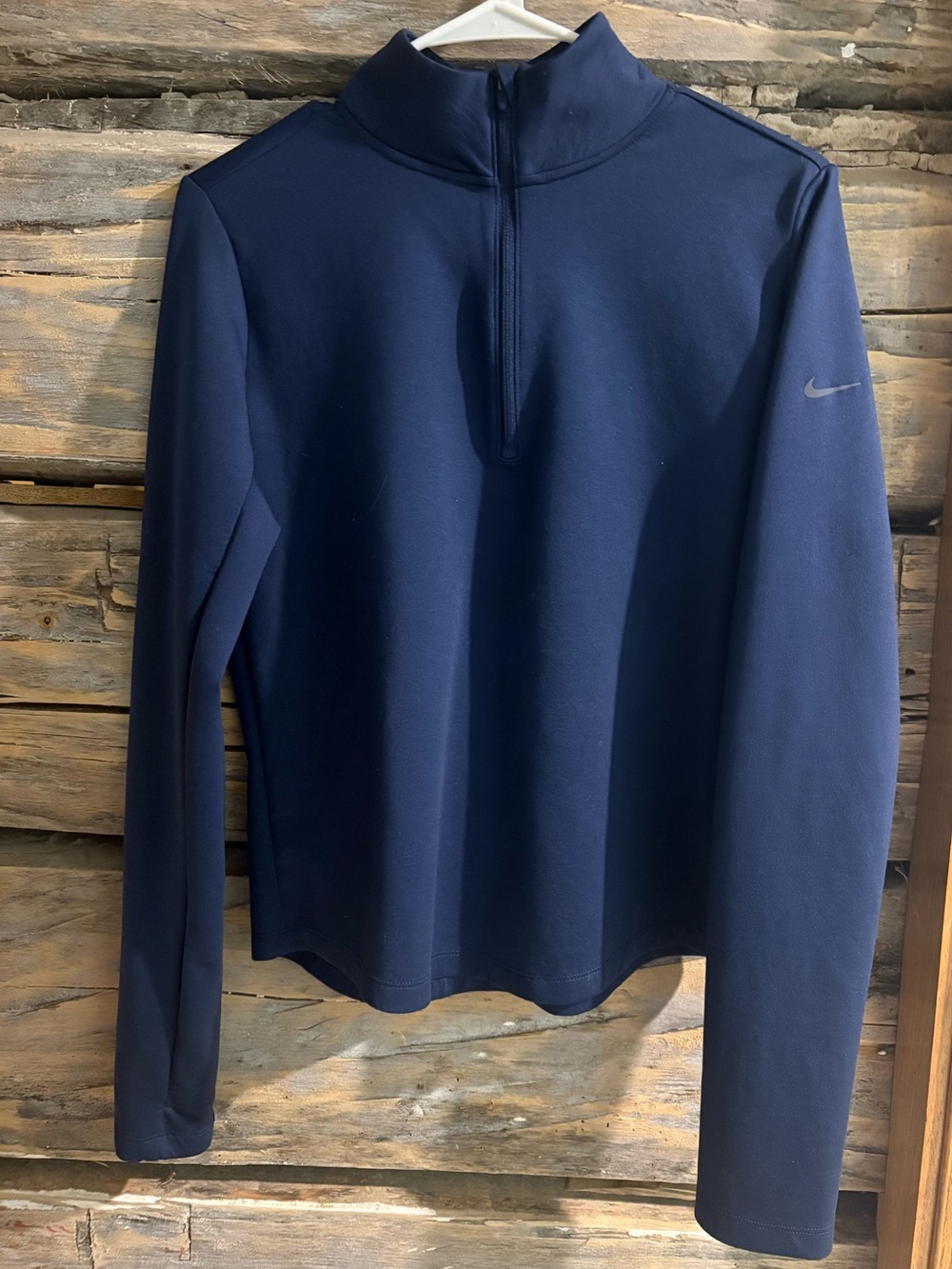Nike Navy Half-Zip Performance Pullover